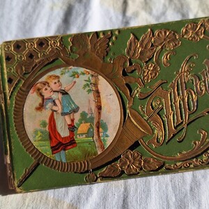 Album di poesie antico, Art Nouveau, 1902-1903