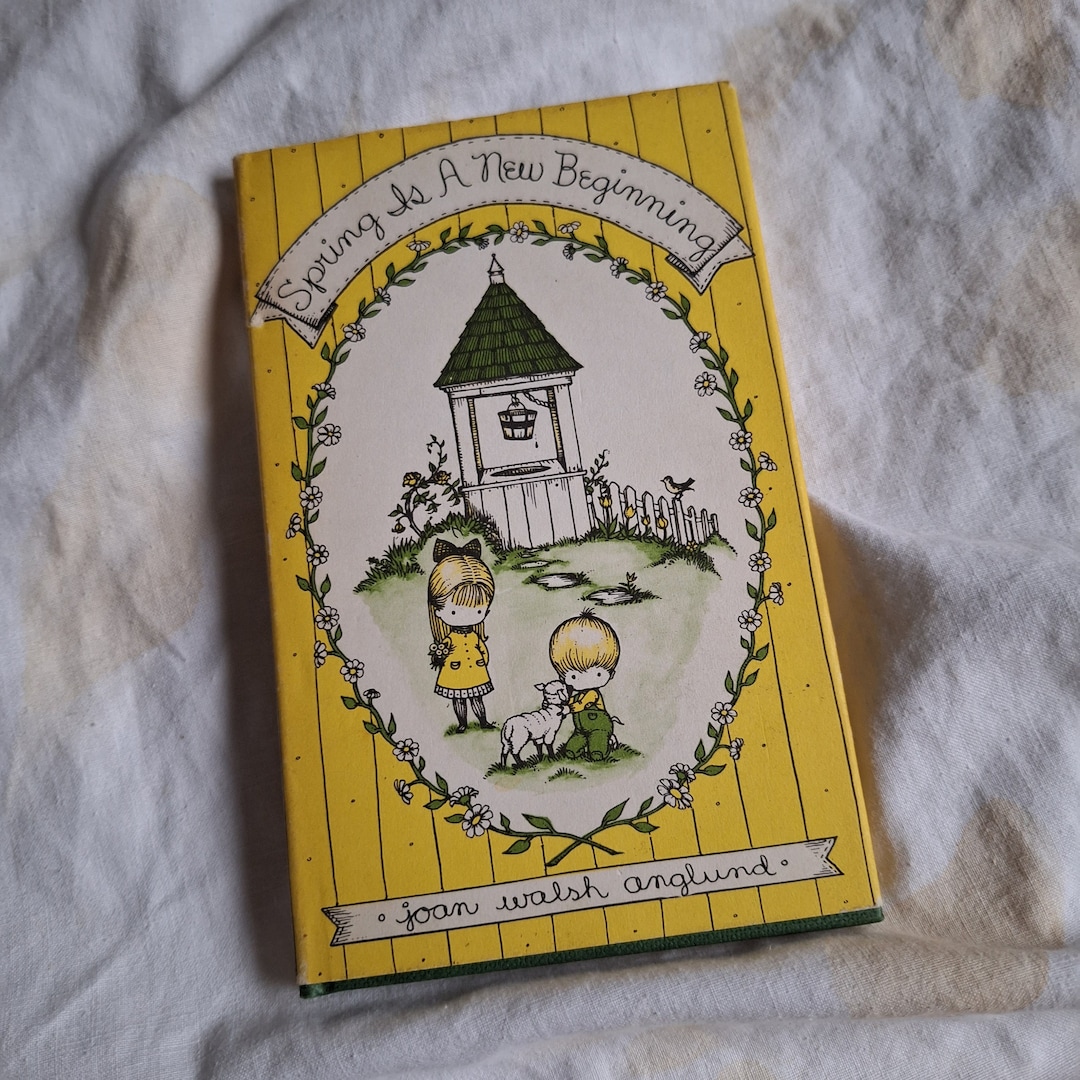 Vintage Children's Book spring is a New Etsy