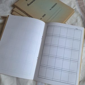Libretto di selezione di francobolli vintage, carta vuota, diario spazzatura, anni '60