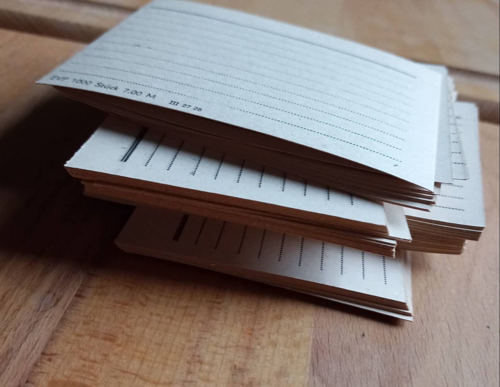 Small original vintage index cards Etsy