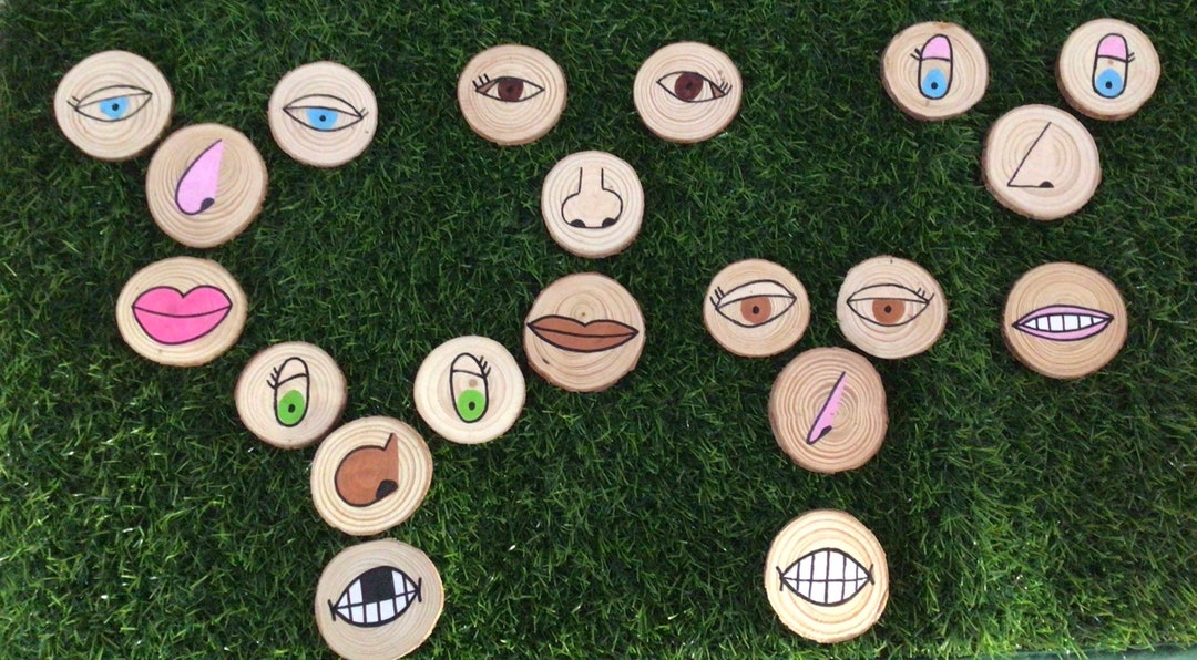 Educational Resource. Mix and Match Facial Feature Story Etsy Australia