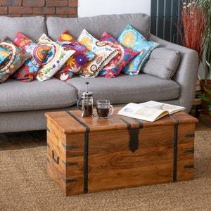 Acacia Wood  Thakat Chest Coffee Table