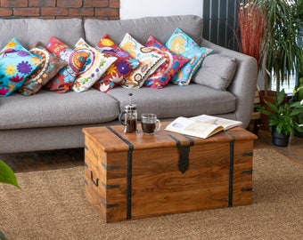 Acacia Wood  Thakat Chest Coffee Table