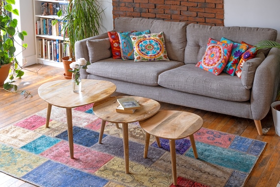Triangular cheap occasional tables