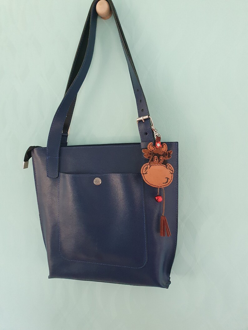 The ox 2021 keychain bag pendant key chain year of the Ox gift to Personalize for free