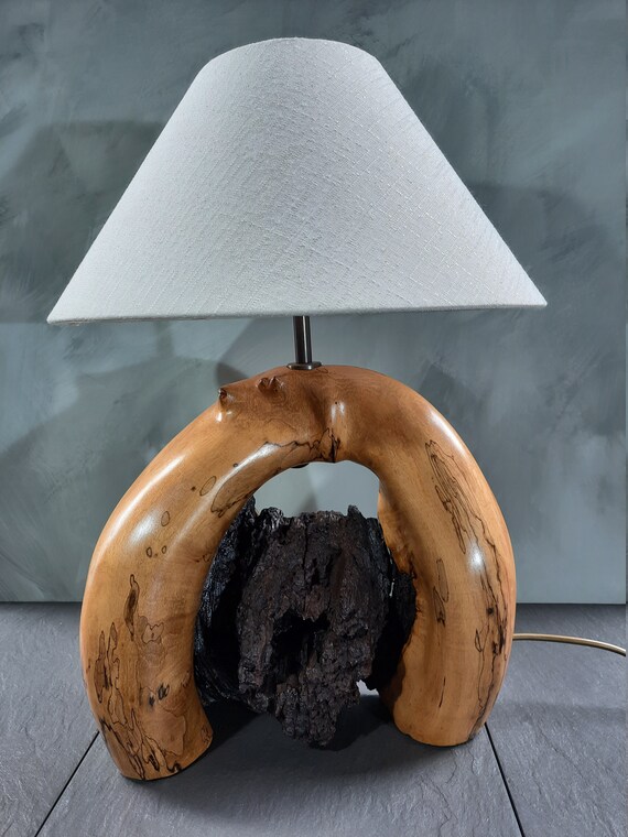 Lighting Home & Living Unique Handmade Wooden Lamp Stand Table Lamp