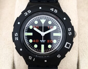 swatch 200m dive watch