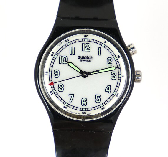 1990s Vintage Swatch CLASSIC LOOMI GB900, Swatch w