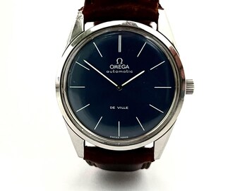 1960s Beautiful Omega Watch Caliber 611 Vintage Omega Watch Omega Seamaster Unisex Omega Watch 31mm Diameter omega for He omega for Him Etsy Canada