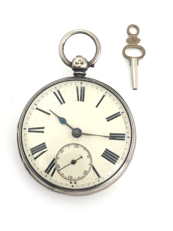 1860s Verge Fusee Silver Pocket watch, Verge Fuse… - image 3