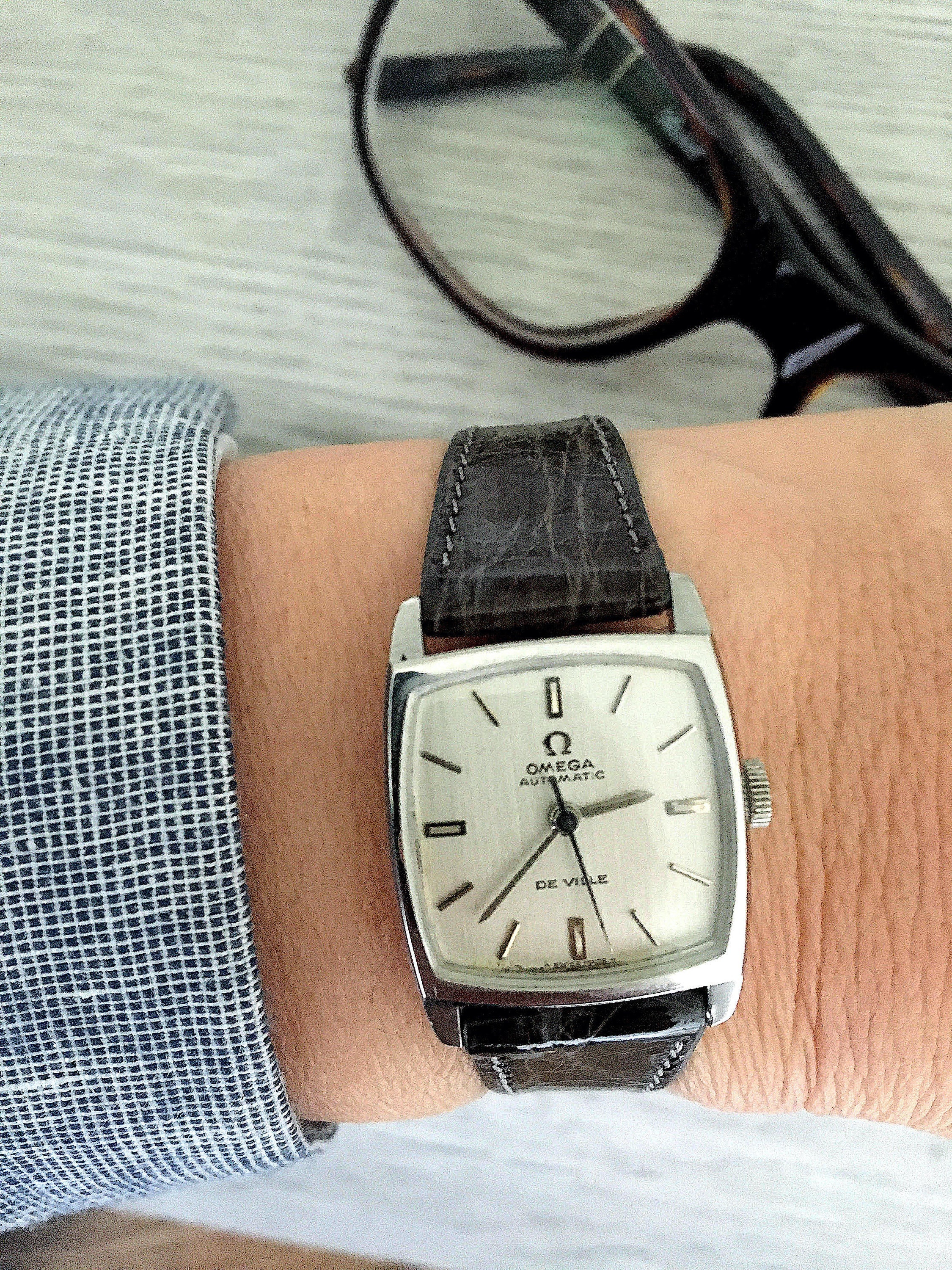 Omega automatic clearance de ville vintage