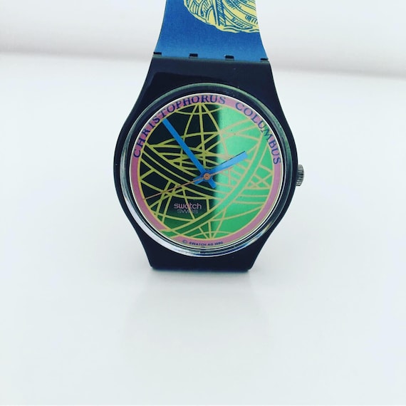 1990s Swatch THE GLOBE AGB137/ Vintage Swatch / Ge