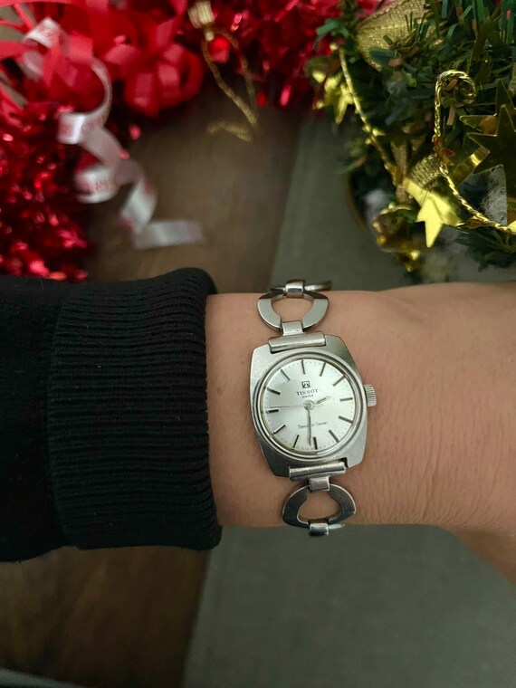 Vetro Plexi Cristallo Per Tissot Seastar Seven Vintage - Con Anello Oro/argento
