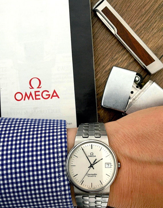 1980s Omega Seamaster All Stainless 