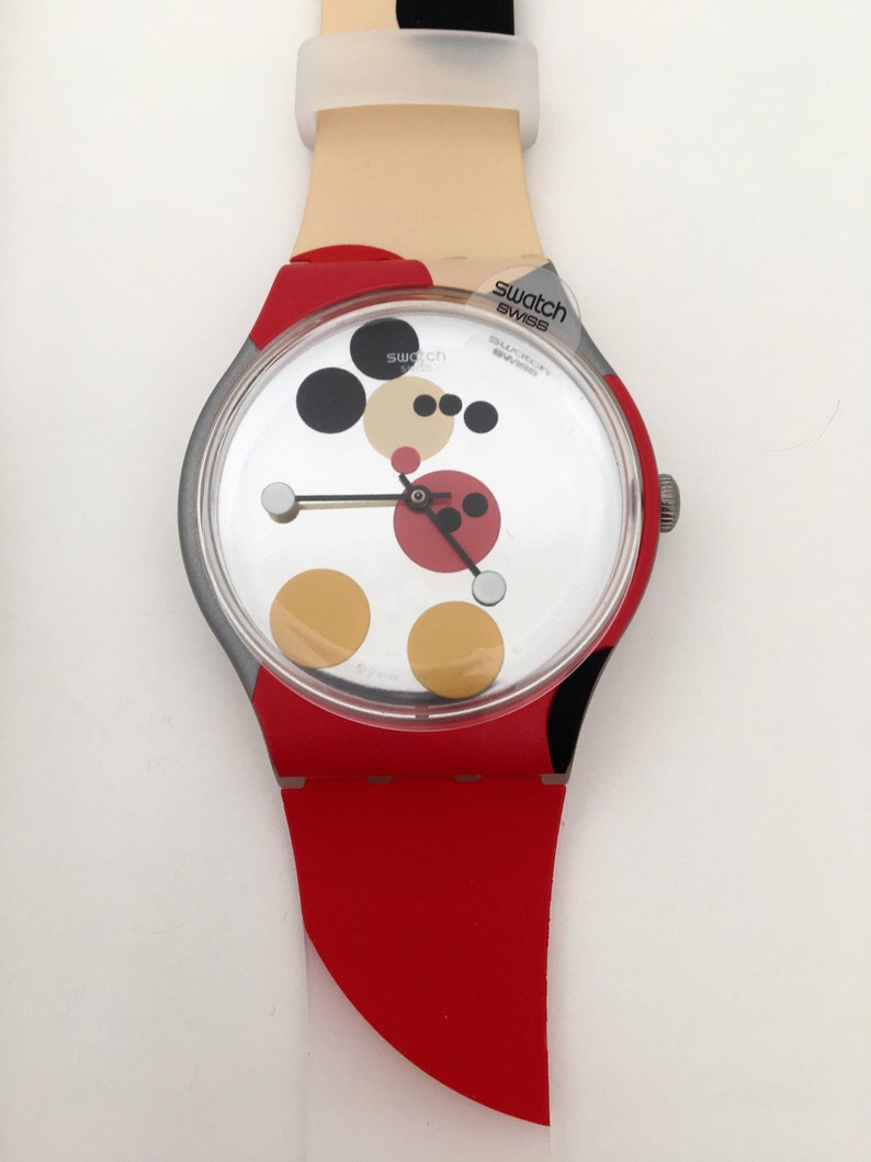 Swatch x Damien Hirst Mirror Spot Mickey Limited Edition