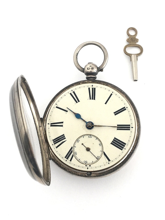 1860s Verge Fusee Silver Pocket watch, Verge Fuse… - image 4