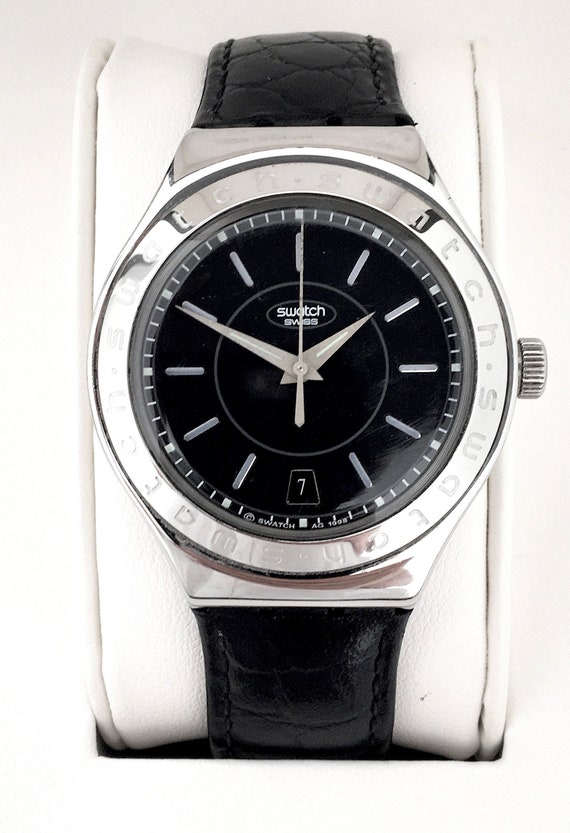 1990s Swatch Irony 'Noir De Noir' Automatic, Swatc