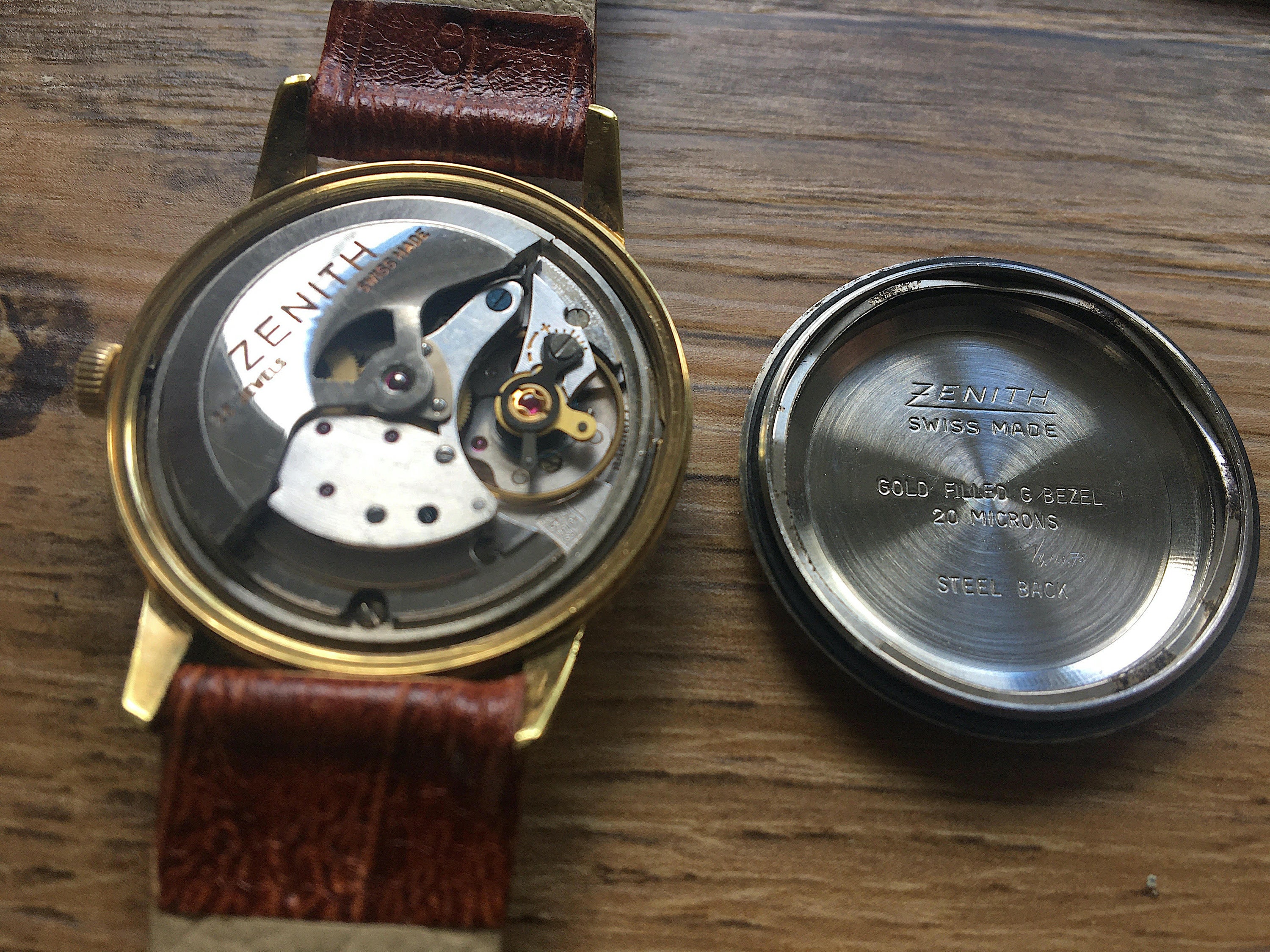 Orologio da polso automatico Vintage Zenith del 1960 orologio | Etsy Italia