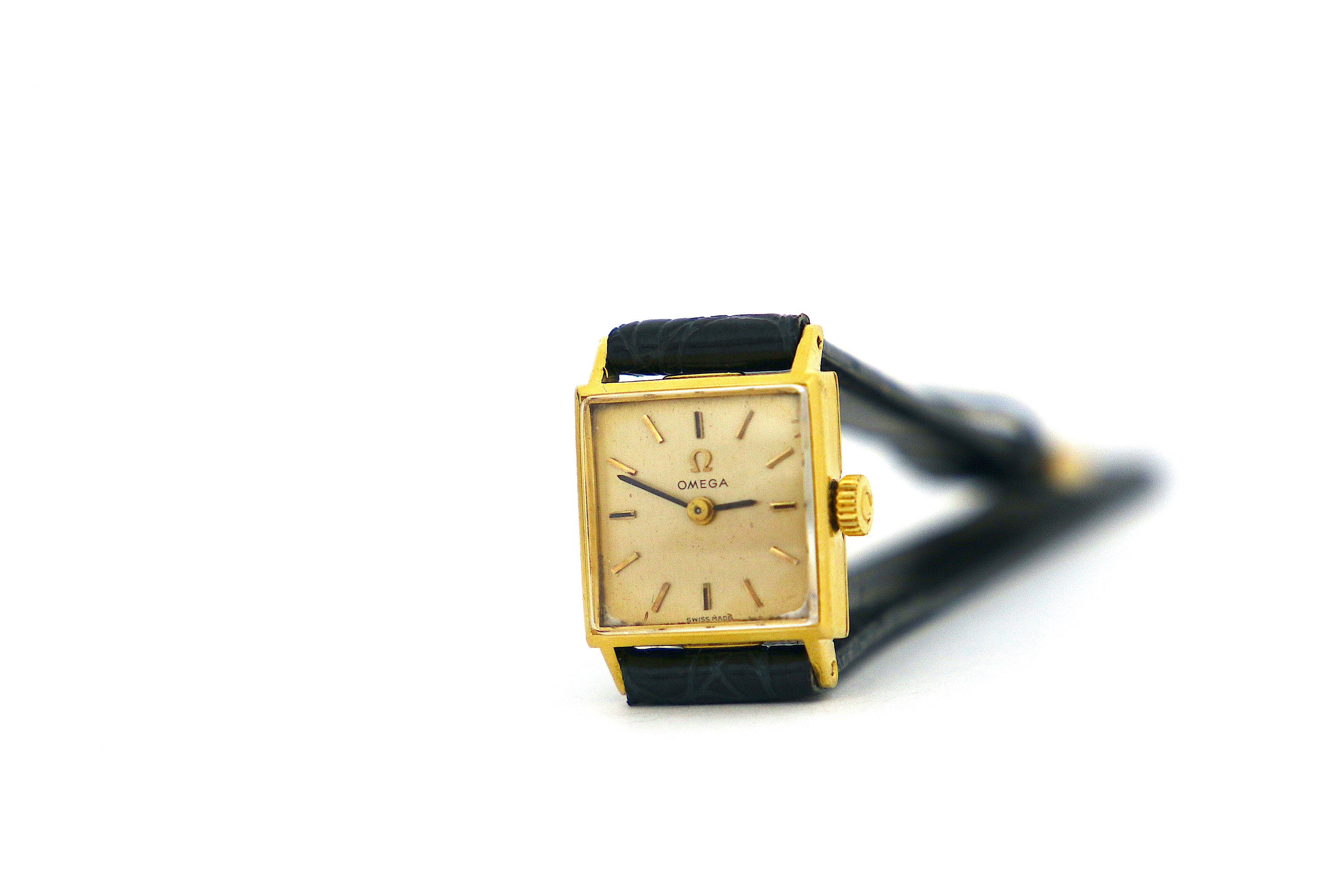 NOT AVAILABLE ANYMORE! 1960s 18K Yellow Gold Omega Tank NOT AVAILABLE ANYMORE! 1960s 18K Yellow Gold Omega Tank
