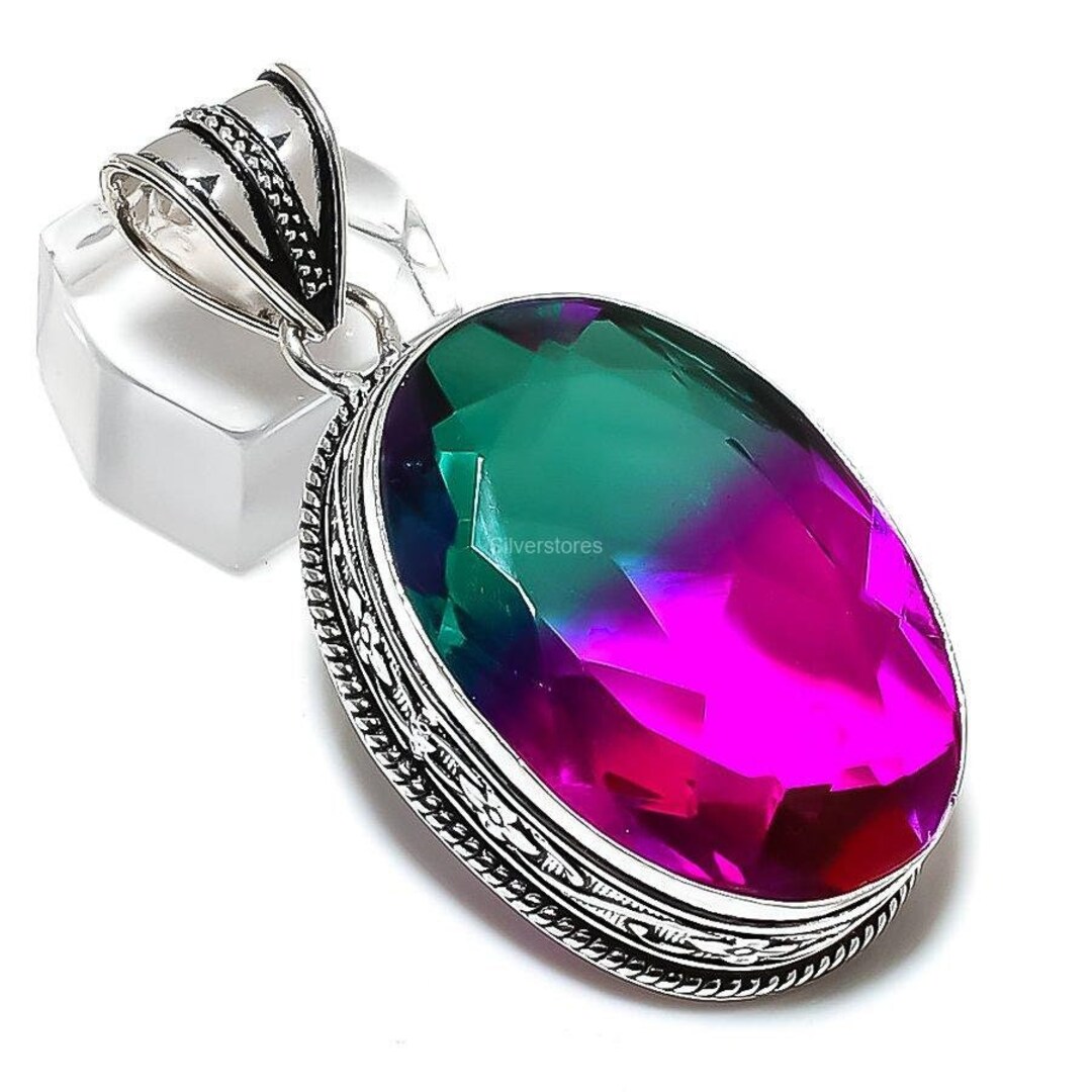 Colored Stone Pendant