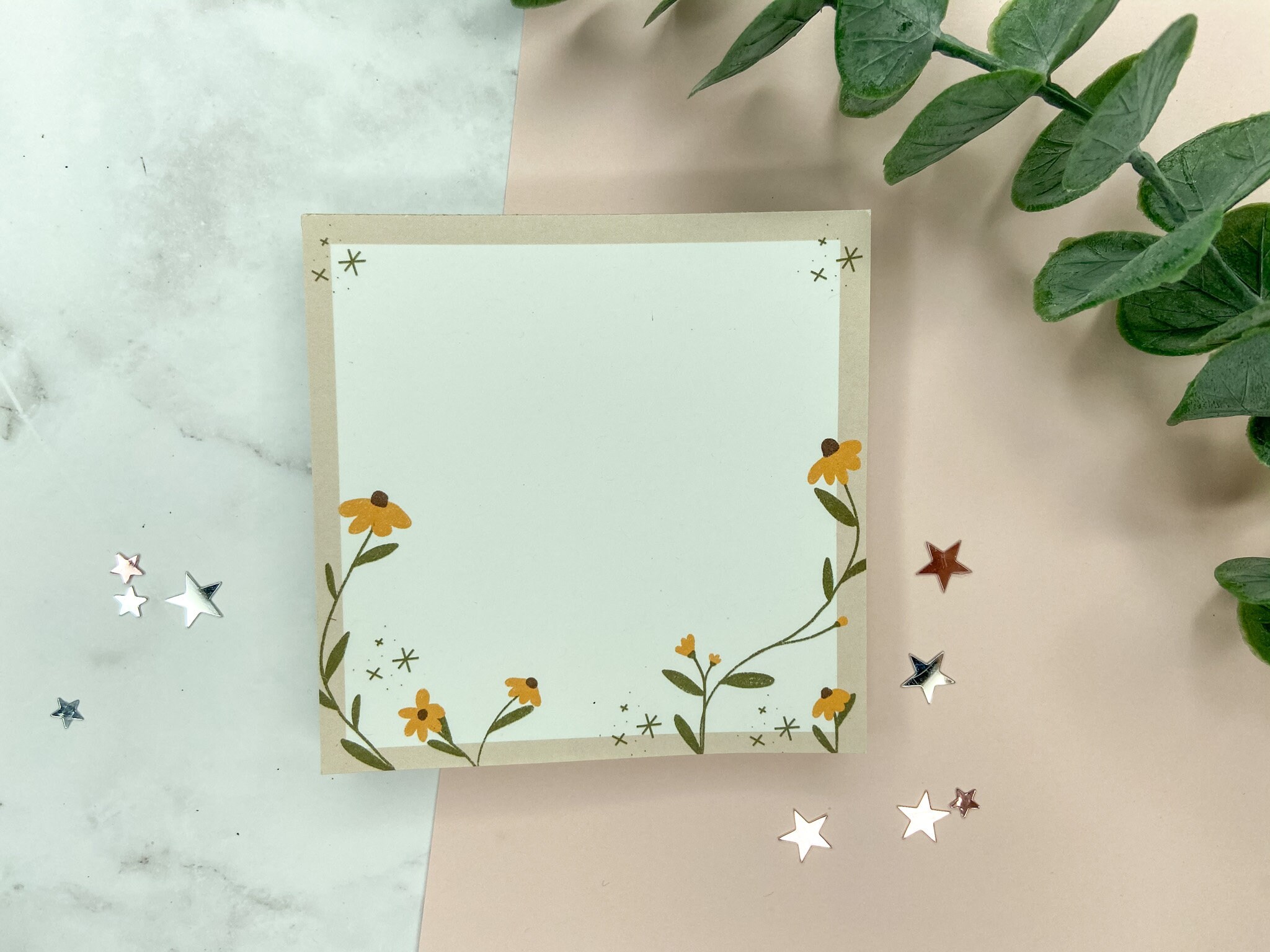 Memo Pad 3.5 X 3.5 Inches Memo Pad Desktop Memo Pad Stationery List and