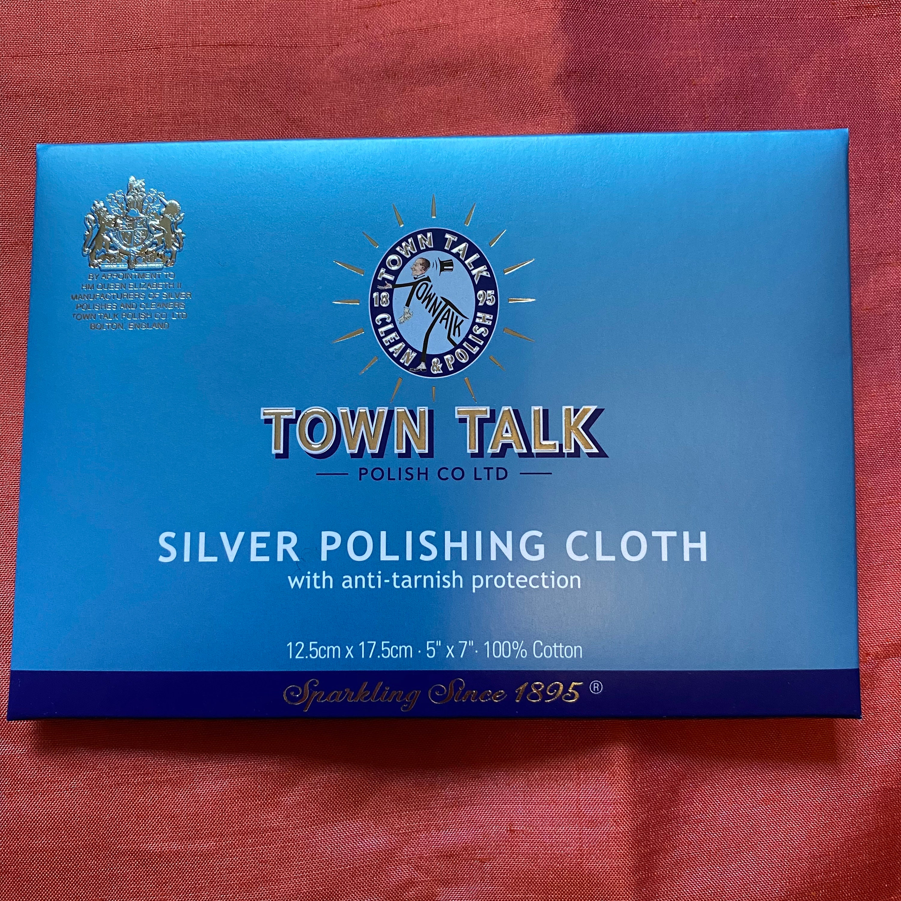 Anti Tarnish Silver Jewelery Polishing Cloth 