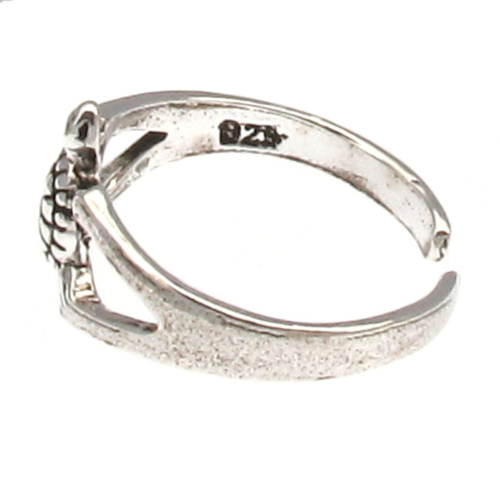 Bague tortue de mer en argent sterling : bijoux ajustables en forme d'animal marin - France