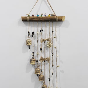Handmade Bohemian Garden Hanging Wind Chime Sun catcher Beaded Wind chimes Rustic Farmhouse Patio Decoration