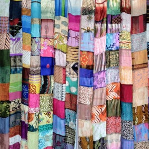 ndan Handmade Vntage Old Slk Sar Mult Color Home Decor - Etsy