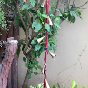 14 Cone Bells Hanging Chime Mobile String Decoration