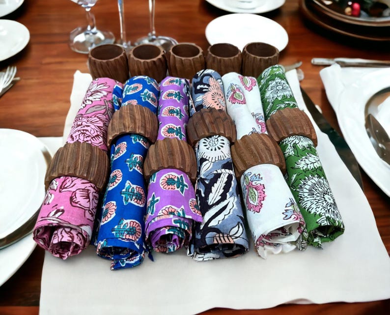 MangoGiftsStore Napkin Rings - Thumbnail 2