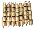 Shabby Chic Rounded Top Recycled Iron Tin Cow Bells  2" Inches Height 3 Dozen ( 36 Pieces )