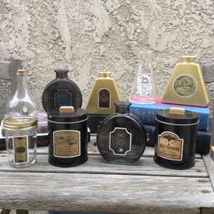 Halloween Apothecary Bottles and Containers