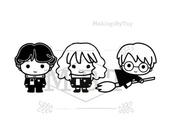 Harry Potter Svg Files For Cricut Etsy