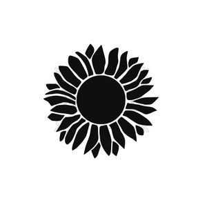 INSTANT DOWNLOAD Sunflower Svg Png Cut File for Cricut Silhouette Cutting Machines