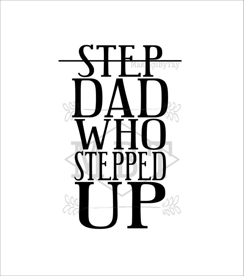 Download INSTANT DOWNLOAD svg file dad step dad father's day | Etsy