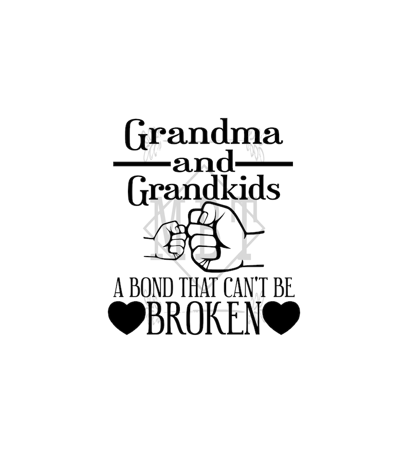 Download INSTANT DOWNLOAD Grandma and Grandkids Shirt and Tumbler ...