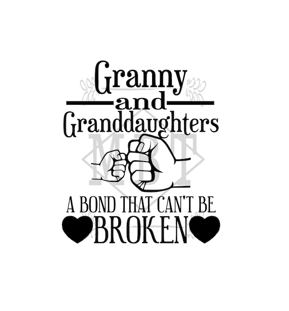 Download Instant Download Svg Granny And Granddaughters Grandma Etsy