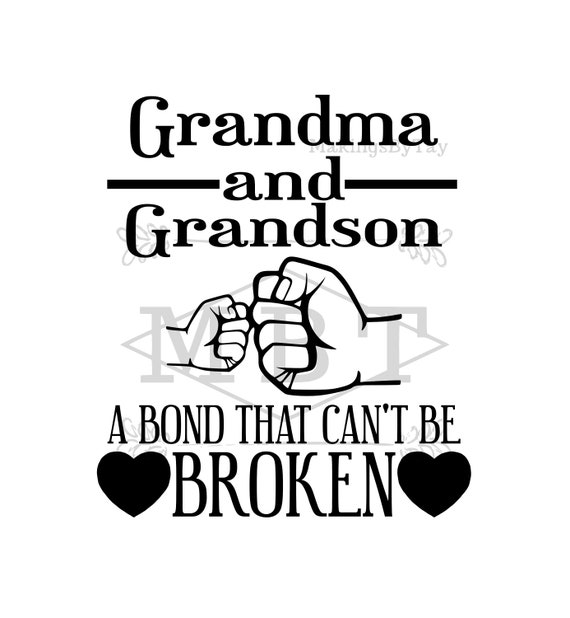 Download Instant Download Svg Png Grandma And Grandson Mimi Nana Etsy