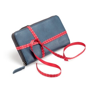 Gift for Her, Leather Wallet, Long Wallet, Present for Women, Leather Wallet,  Women Wallet