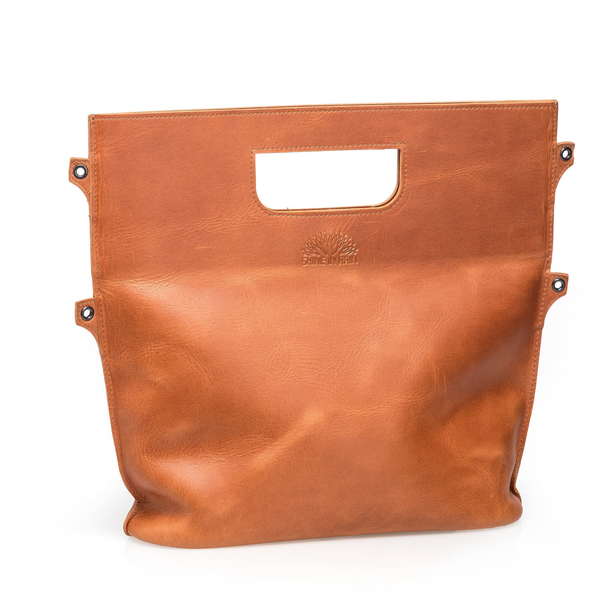 Rustic Style Leather Bag, Ethnic Style Bag, Brown Cross Body Bag ...