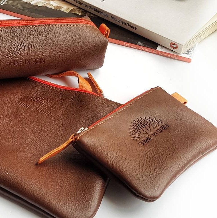 Keychain Wallet Key Fob Leather Key Holder Leather Key Etsy