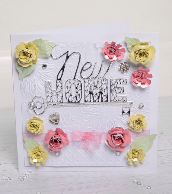 Handmade Housewarming Greeting Cards New House Cards Moving Etsy