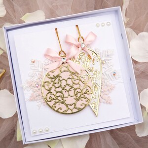 Luxury Handmade Christmas Card, Personalised Christmas Card, Boxed Christmas Card,  Christmas cards, Christmas Cards For Her, Handmade Cards
