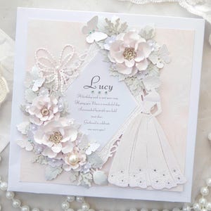 Personalised Luxury Handmade Birthday Card, Luxury Birthday Card, Luxury Card, Birthday Card, Handmade Birthday Card, Boxed Birthday Card