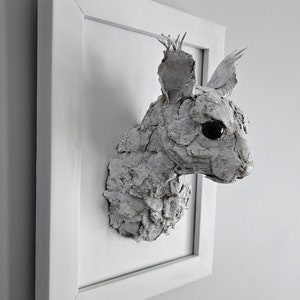 Recycled art squirrel image 2