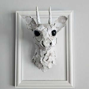 Recycled art pudu image 1