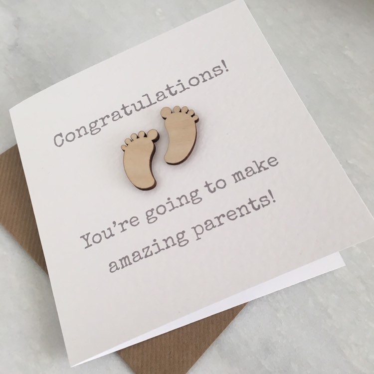Parents To Be Congratulations Card Youre Going To Make Etsy
