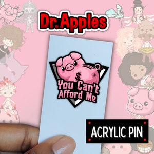 American Folklore, acrylic pin, cute acrylic pin, kawaii pin, dr apples, dr apples oddities, creepy dolls, creepy cute, weird art, folklore, weird artists, funny pin, Halloween pin, horror pin, oddities pin