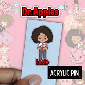 American Folklore, acrylic pin, cute acrylic pin, kawaii pin, dr apples, dr apples oddities, creepy dolls, creepy cute, weird art, folklore, weird artists, funny pin, Halloween pin, horror pin, oddities pin